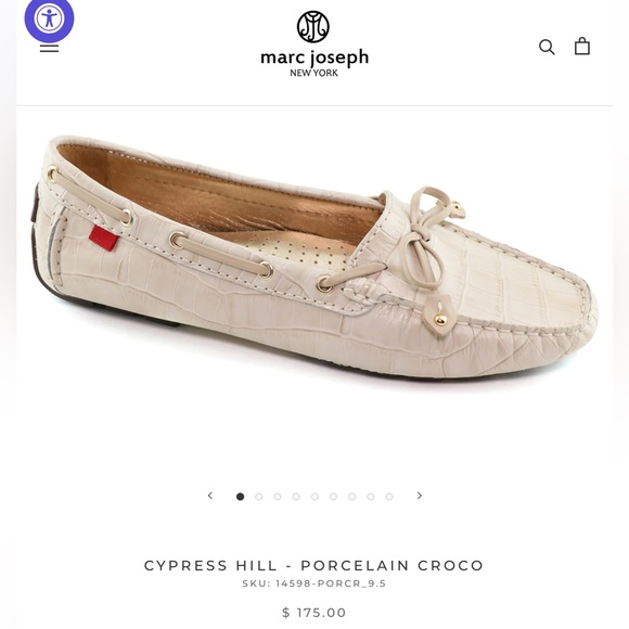 MARC JOSEPH Snakeskin “Cypress Hill” Driving Loafers - Picture 12 of 13